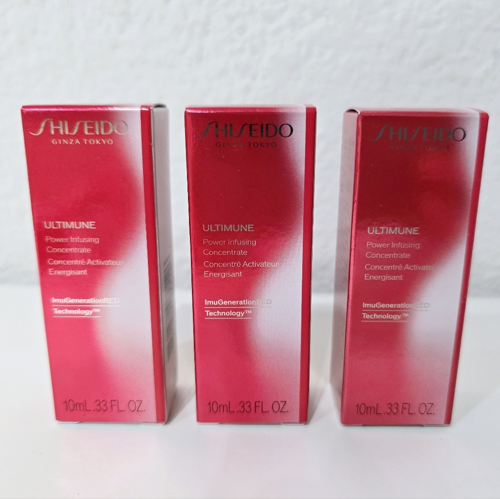 Shiseido Ultimune Power Infusing Concentrate Trio Mini Travel Size